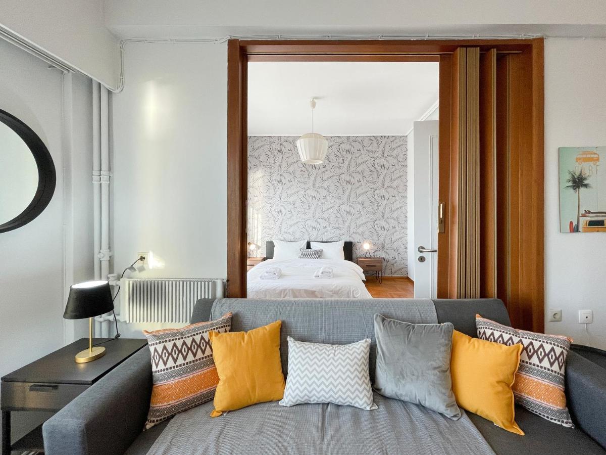 Eolou Sea View 60Sqm Apt In Paleo Faliro Apartamento Atenas Exterior foto