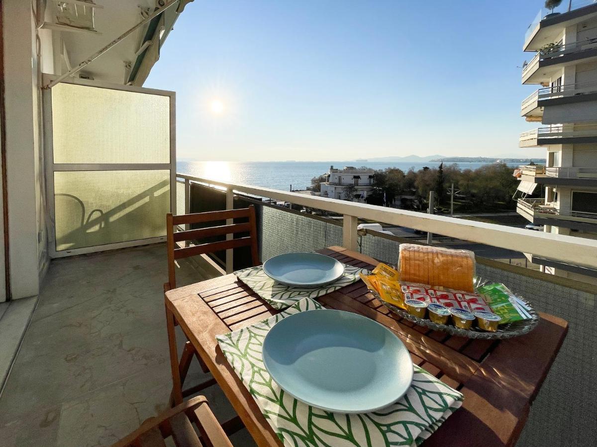 Eolou Sea View 60Sqm Apt In Paleo Faliro Apartamento Atenas Exterior foto